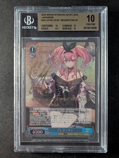 2022 Weiss Schwarz BREMERTON #S102-101SP Azur Lane Foil & Signed Japanese BGS 10
