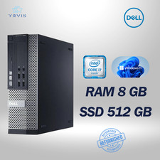 PC DE ESCRITORIO DELL 7020 SFF INTEL I7 RAM 8GB SSD 512GB WIN 11 PRO REACONDICIONADO
