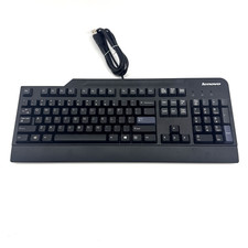 Lenovo SK-8825 USB Wired Full Size Keyboard Black