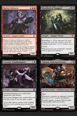 Olivia, Crimson Bride VAMPIRES Custom Commander Deck Magic MTG  Ready-to-Play Red | eBay