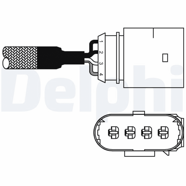 Lambdasonde Vorne FüR Audi Seat Skoda Vw A3 Sportback Cabriolet A4 B5 Avant B7-image