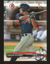 2017 Bowman Prospects #BP78 - Abrahan Gutierrez FBC - Atlanta Braves  17-773