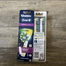 Oral-B Cross Action EB50-3 Replacement Brush Heads Refill (3 Pack)