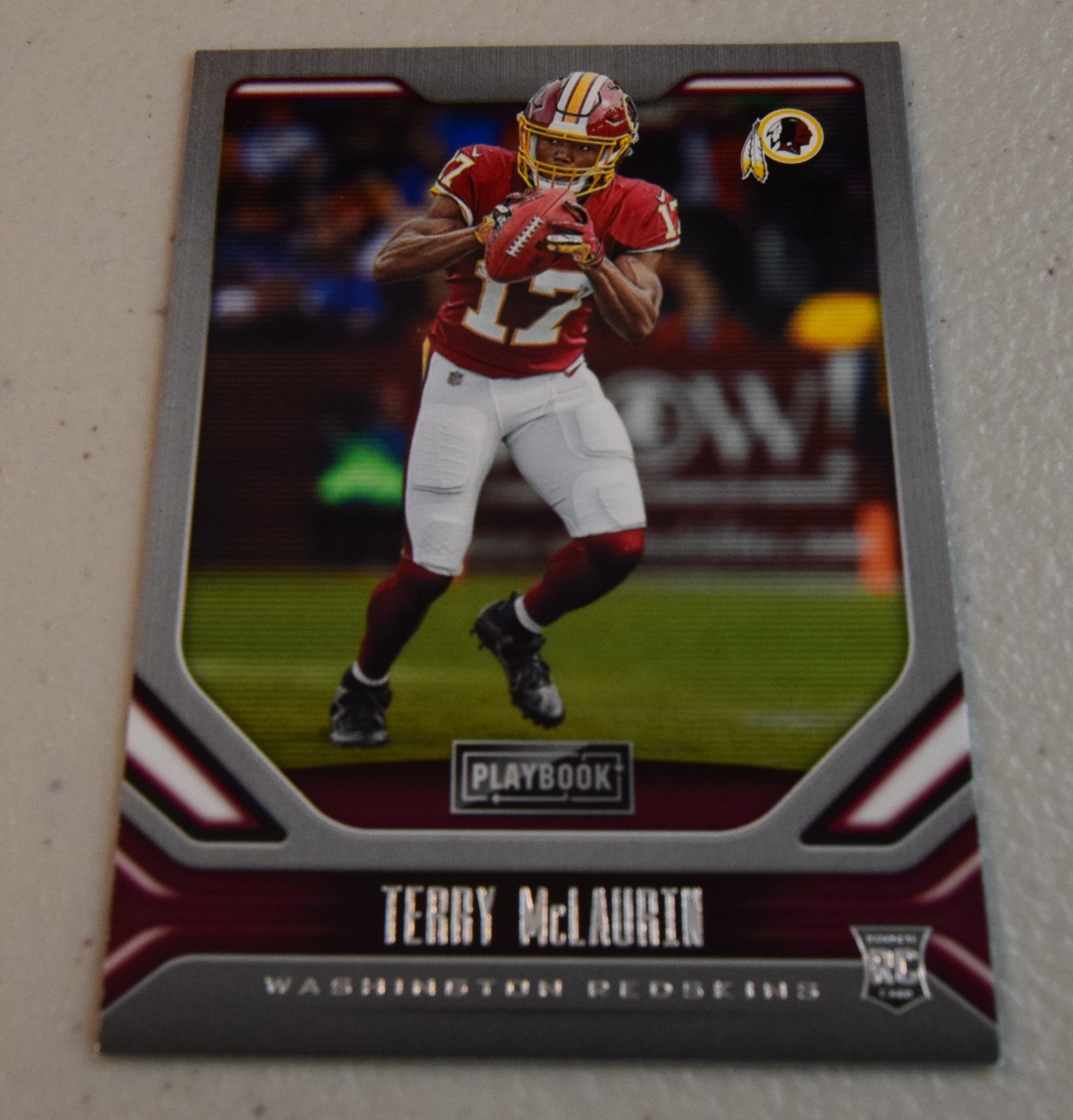 2019 Panini Playbook #137 Terry McLaurin RC