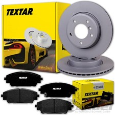 TEXTAR BREMSSCHEIBEN 280mm + BELÄGE VORNE passend für MAZDA CX-3 DK + 3 BM BN