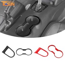 Console Cup Holder Center Gear Shift Frame Trim Cover For Ford Mustang 2015-2023