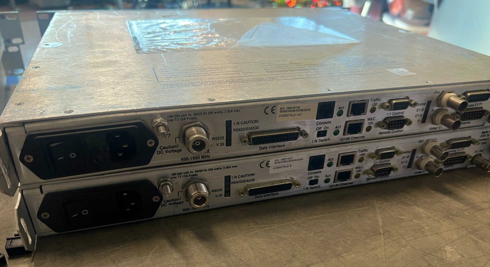 Comtech CDM-570L Broadband IP Satellite Modem With 5 MBPS, TCP, Turbo