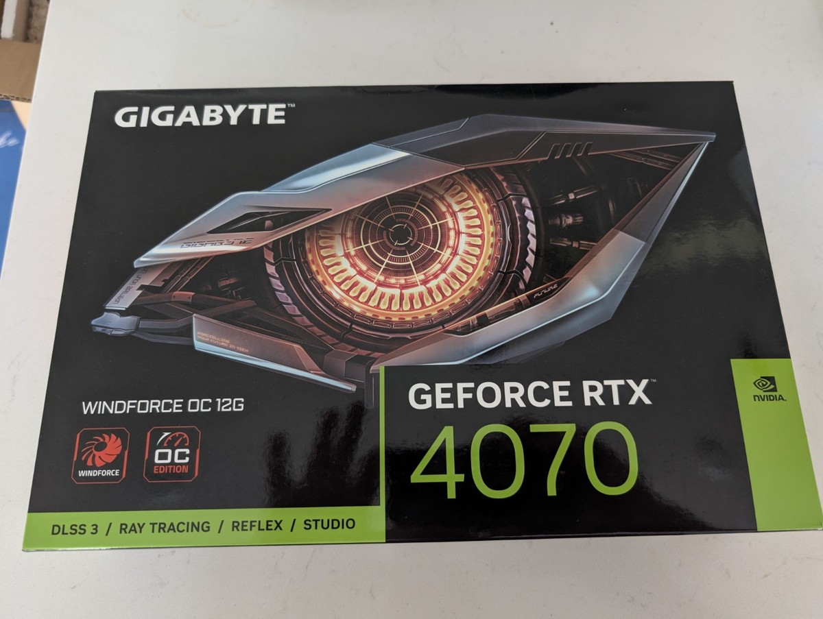 Gigabyte NVIDIA GeForce RTX 4070 WindForce OC 12GB (GV-N4070WF3OC