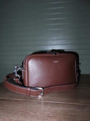 Coach Radio Camera Crossbody Bag Maple Style #CCB51