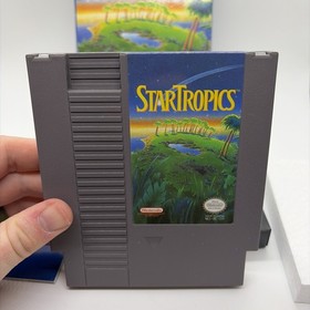 Startropics (Nintendo NES, 2000) CIB Complete With Manual