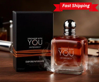 Stronger With You Intensely 3.3oz EDP for Men New & Sealed Box Fast Ship
