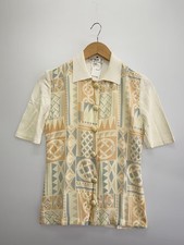 CELINE short-sleeved shirt 36 Cream