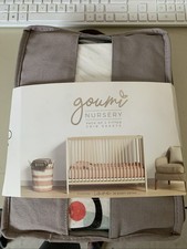 goumikids Baby Organic Fitted Sheet Set Dream Big 2pc