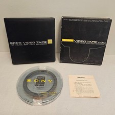 Vintage Sony Video Tape V-30 For Helical Scan Video Tape Recorders NOS
