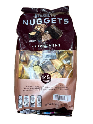HERSHEY S ASSORTED NUGGETS 52 OUNCE BAG