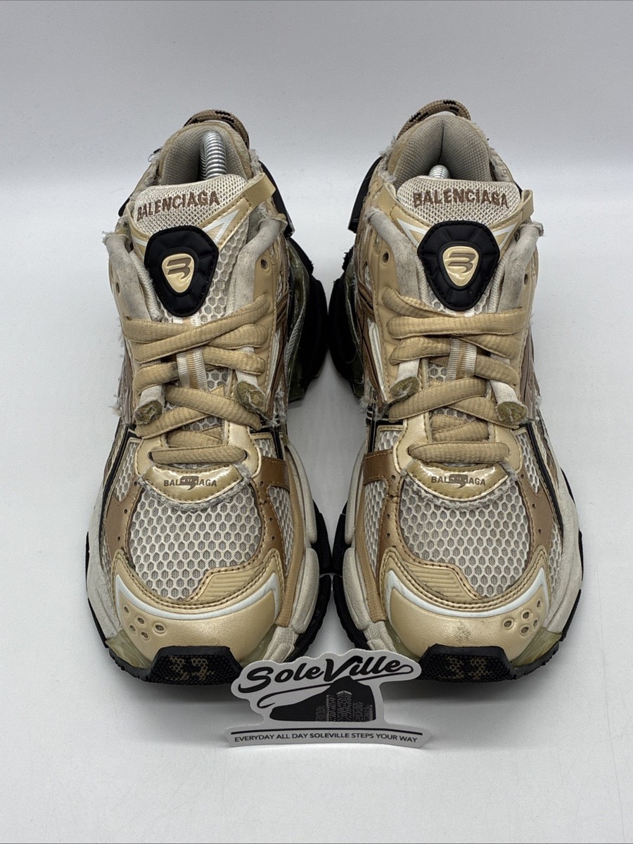 BALENCIAGA スニーカー 37サイズ Size 37(7W) - Women's Balenciaga Runners Beige | eBay