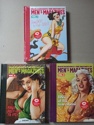 The History of Men's Magazines - Vol. 1-3:  Dian Hanson: Hardcover: NEU & OVP