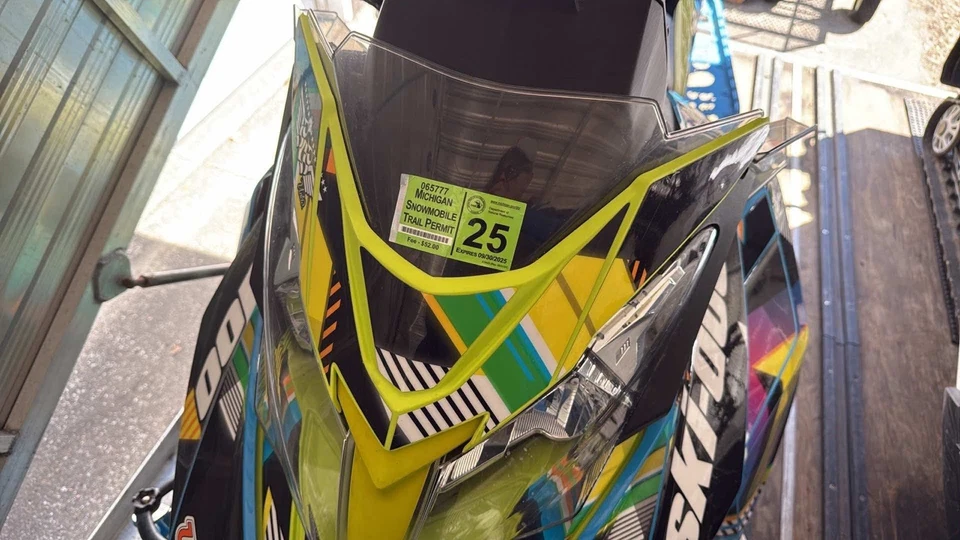 Ski-Doo XS XM Glovebox Extension w/Garmin Drivesmart 76 65 61 GPS Mount - Image 4 of 4