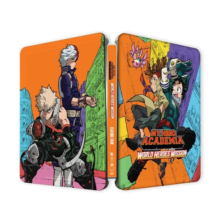 MY HERO ACADEMIA: WORLD HEROES' MISSION [STEELBOOK] [ALL REGIONS] (DVD+ BLU-RAY) - Image 2 of 4