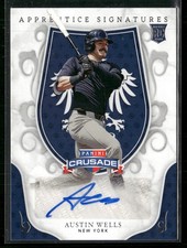 2024 Panini Crusade #AS-AWL Austin Wells Apprentice Signatures AU