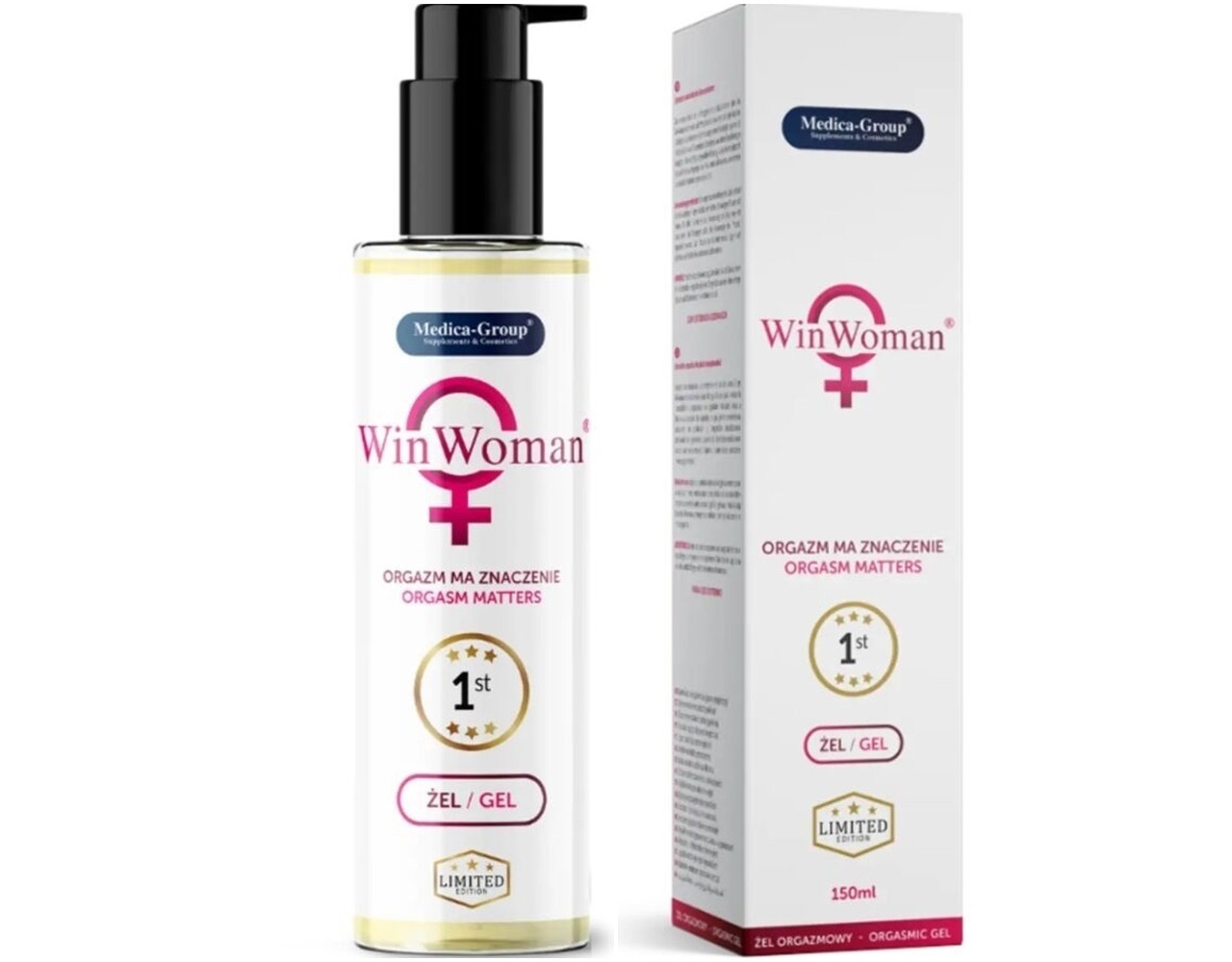 MEDICA GROUP WIN WOMAN starker Orgasmus Stimulationsgel für Frauen 150ml Sex Neu MEDICA GROUP WIN WOMAN starker Orgasmus Stimulationsgel für Frauen 150ml Sex Neu