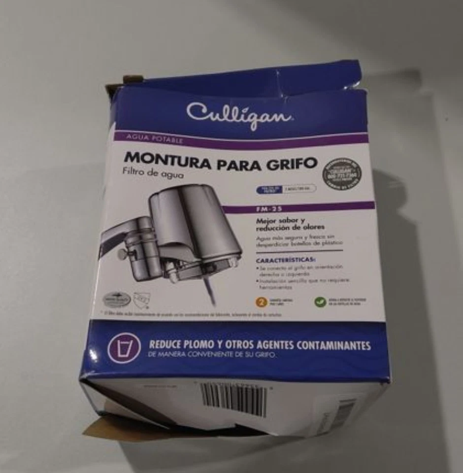 Culligan FM-25 Faucet Mount Filter with Advanced Water Filtration, Chrome Finish - Image 3 of 3