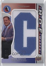 2024-25 Upper Deck SP Game Used HOF Marks 22/35 Mark Recchi #HOFM-MR HOF 1e06