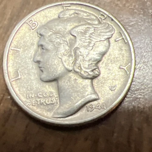 1944 Unc MERCURY SILVER Dime Silver @ $103.91 Oz Invest Or Fill Collection Today