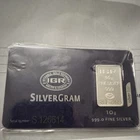 IGR 10g 999.0 Fine Silver Bar SilverGram Serial S126614