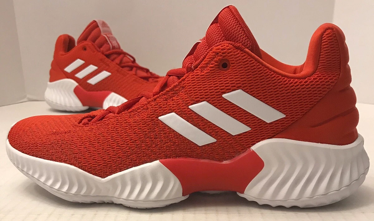 ADIDAS Pro Bounce Low 2018 Basketball Shoes AH2674 Red (MEN&#039;S 8.5) BOX* | eBay