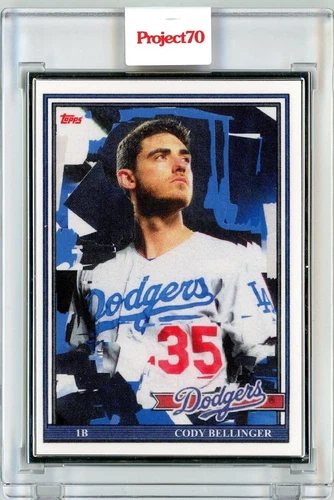 TOPPS PROJECT 70 - CODY BELLINGER - INFINITE ARCHIVES AP 12/51 SILVER FRAME #83
