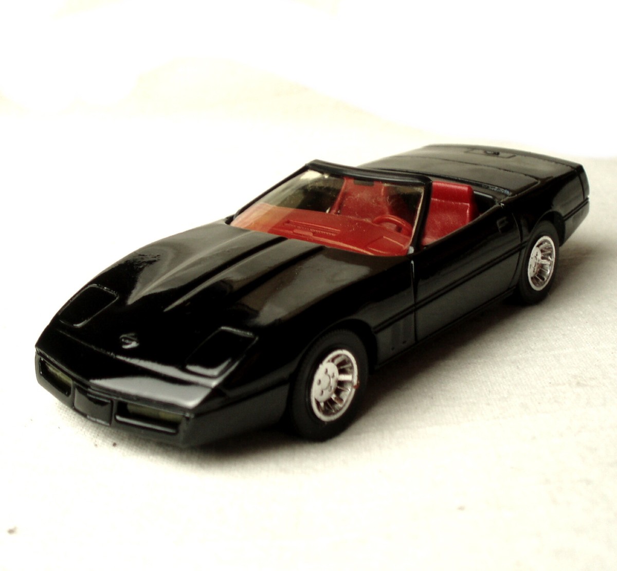 CHEVROLET CORVETTE Convertible Black Diecast made in France