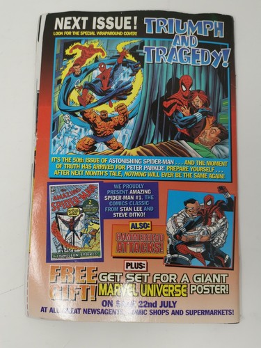 Vintage Marvel Spider-Man No.49 Comic Collectors Edition - Bild 3 von 3