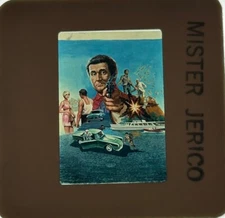 MISTER JERICO 1970 Movie 35mm Promotional Slide Patrick Macnee FREE US SHIPPING!