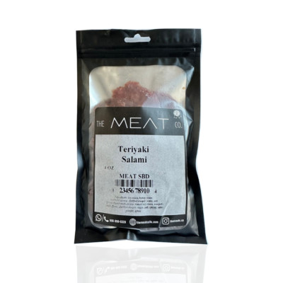 Glatt Kosher The Meat Co Teriyaki Beef Salami Chips - 4oz
