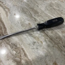 Snap-on Black Hard Handle Slotted Flat Head Screwdriver SSD6