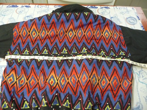 Chaqueta Azteca Vintage Años 90 DJ Jazzy Jeff Fresh Prince Para Hombre M Will Smith - Imagen 6 de 7