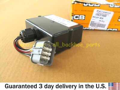 #ad #ad JCB TELEHANDLER GENUINE JCB RELAY BOX P.C.B STEER MODE PART NO. 704 21600 $249.90