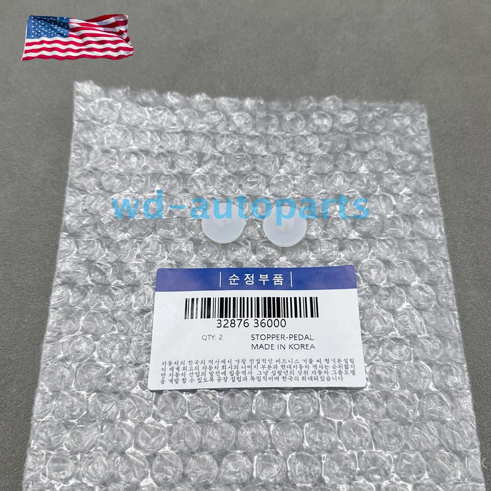 NEW2X Brake Pedal Stopper 3287636000 For 01-15 Kia Optima Sorento Sportage Soul Foto 2 de 4