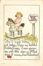 chad valley dobbin rocking horse