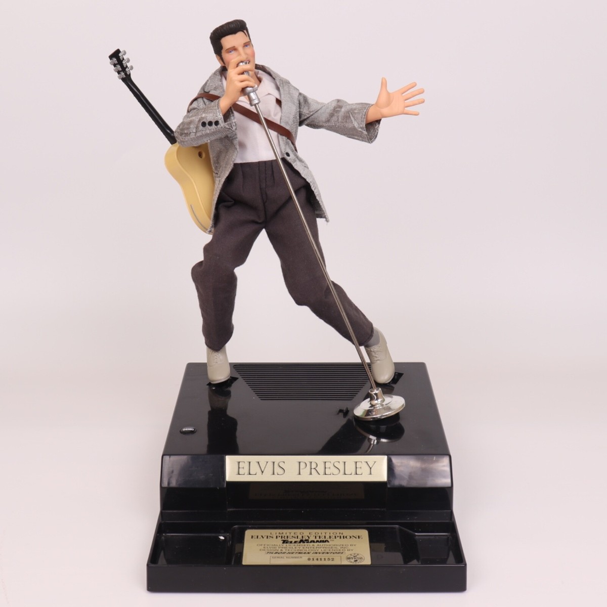 【ビンテージ】エルヴィス・プレスリー フィギュア 電話 telemania Elvis Presley Telephone Telemania EPE Official Product Serial