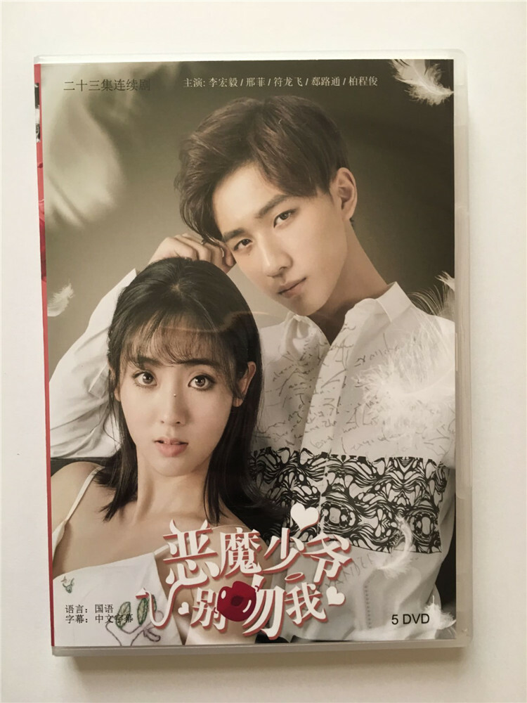 Chinese Drama TV Movie Don't kiss me 恶魔少爷别吻我5DVD