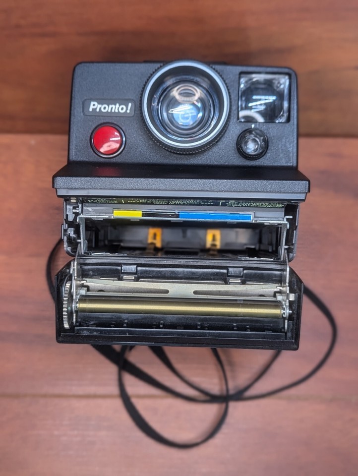 Vtg. Polaroid SX70 Pronto! Land Camera VGC! FILM TESTED! Nice! eBay