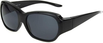Solar Shield Fits Over FO-038 Medium/Large Black Jasmine polarized sunglasses