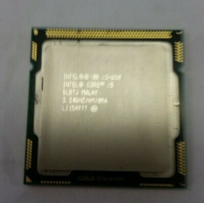 Intel Core i5-650 SLBTJ Dual Core 3.20GHz LGA1156 CPU Processor