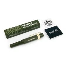 Kaweco COLLECTION Fountain Pen Dark Olive, EF/F/M/B/BB Nib Sport Clip Gold