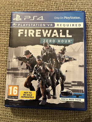 Firewall Zero Hour (Playstation 4 Spiel) PS4 - KOMP - PAL Psvr Vr Spiel