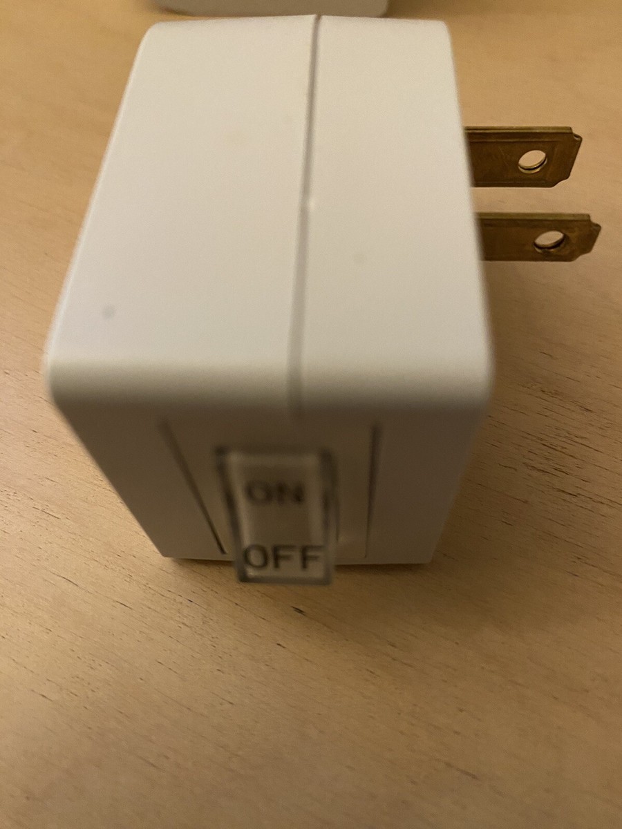Replacement Wall Outlet 5 Pack Of 2-Prong AC Wall Outlets With On/Off ...
