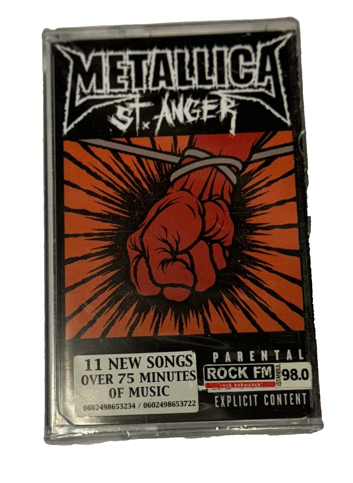 Metallica Music Cassettes