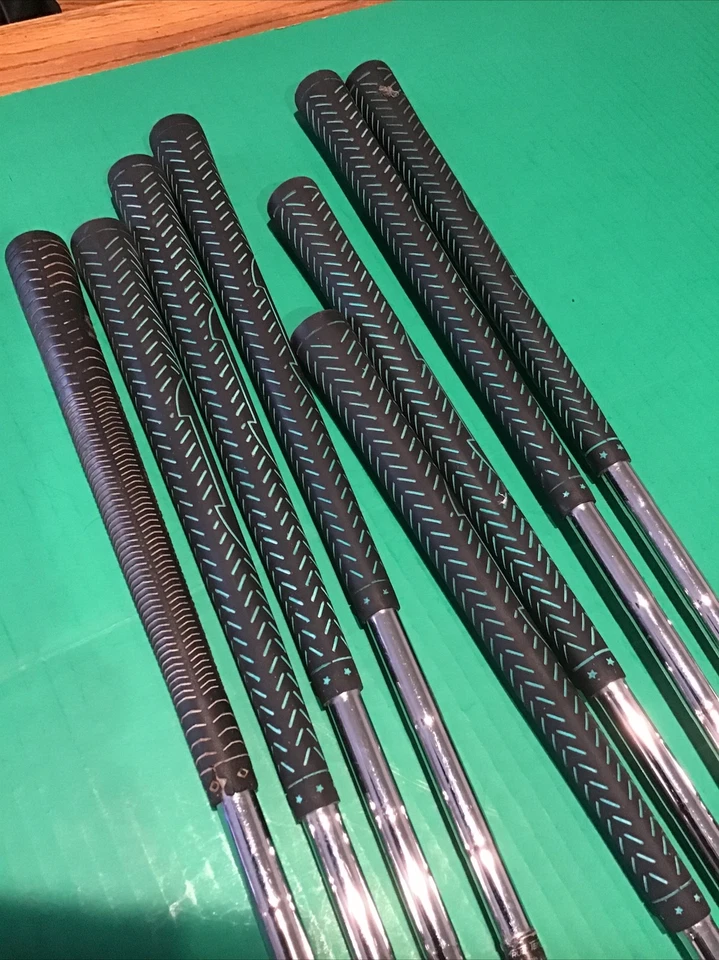 Raro Juego de Club de Golf Ram Tour Modelo Hierro Forjado 3-PW Derecha Eje de Acero Dinámico Foto 4 de 4